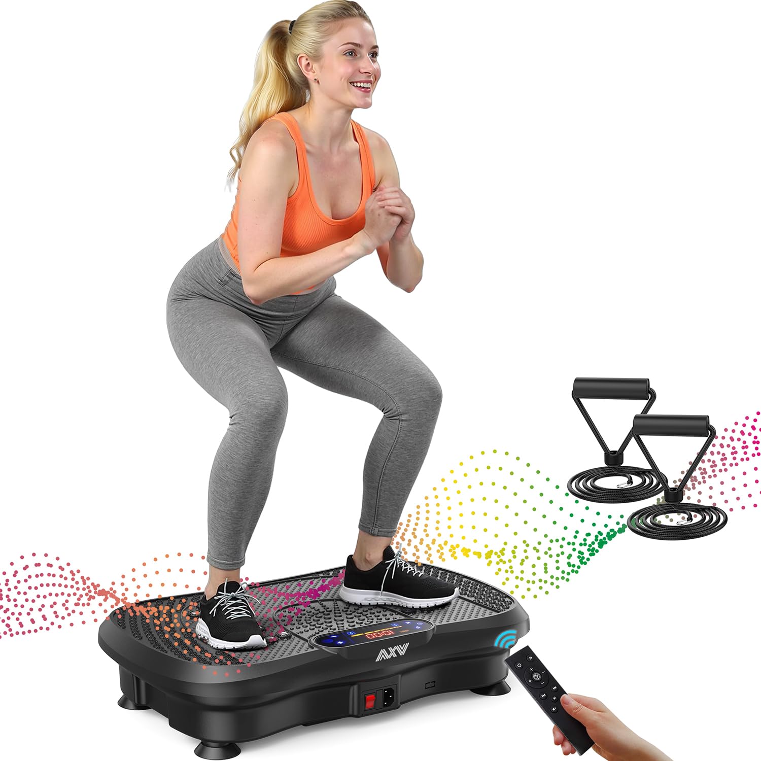 Amazon.com : AXV Vibration Plate Fitness Platform Exercise Machine